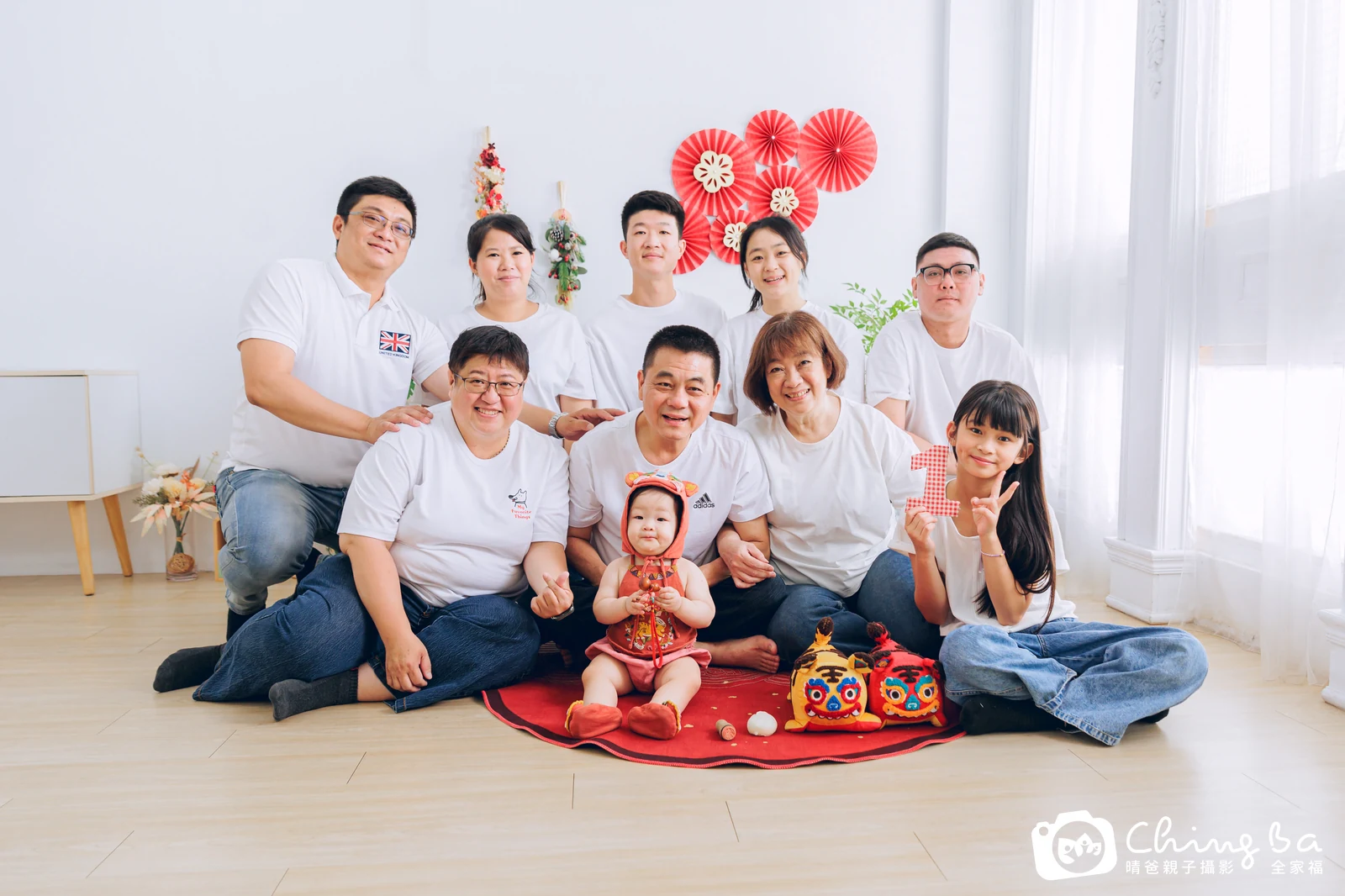 小家庭抓周拍作品｜2024 年夏季｜晴爸親子攝影