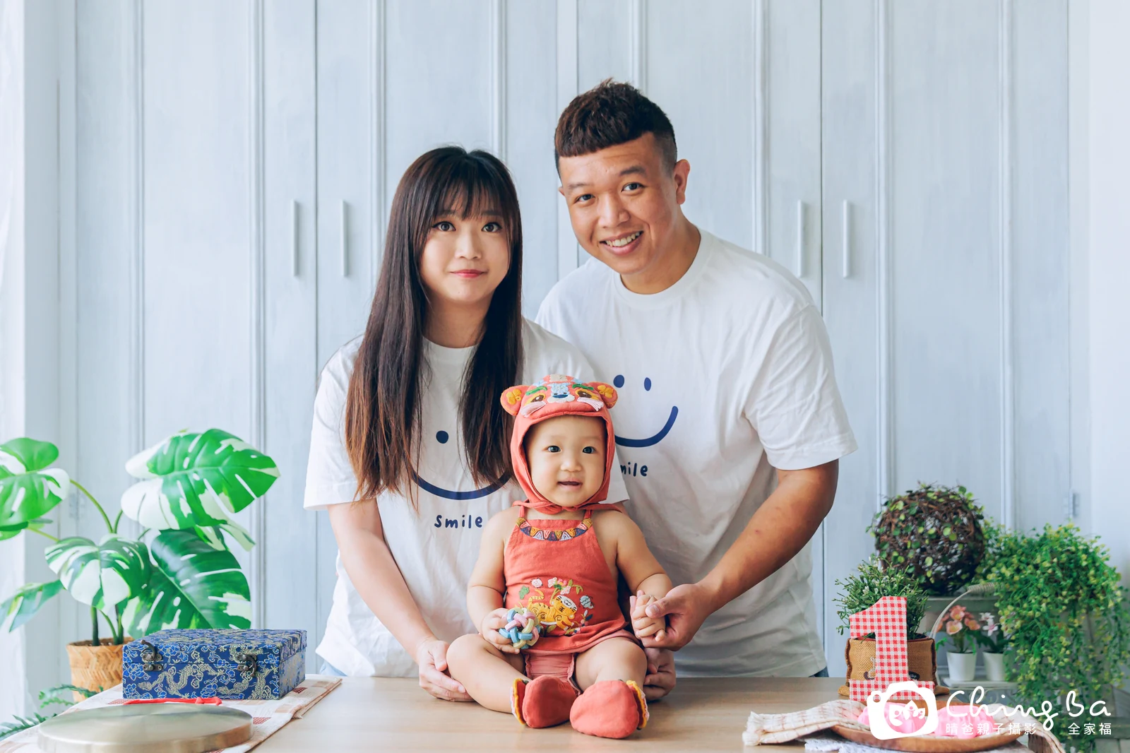 馬卡龍的抓周時光——晴爸親子攝影