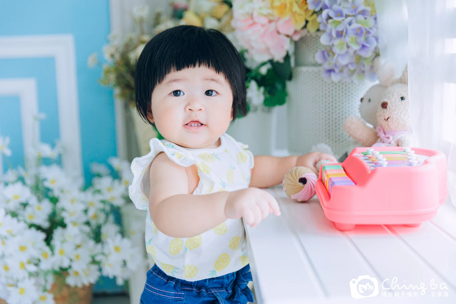 妹哥的抓周時光——晴爸親子攝影