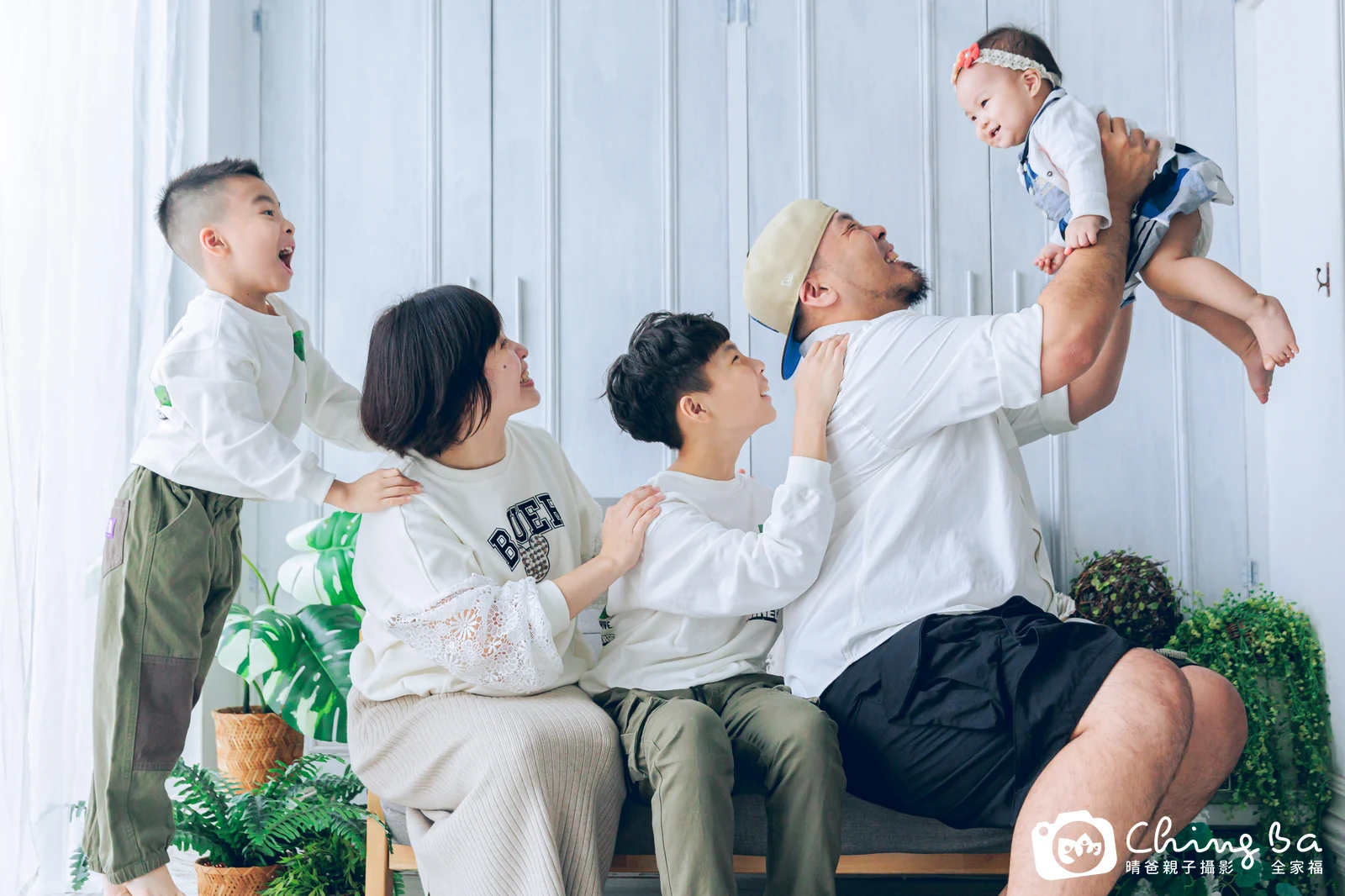 妹妹的台中小家庭抓周拍攝現場