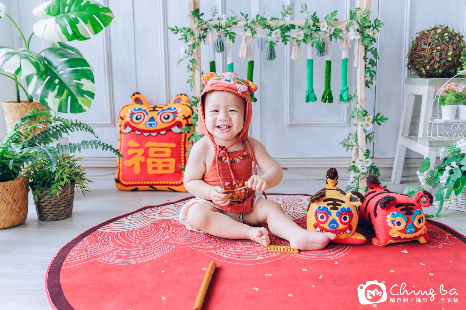 Kaia周歲抓周儀式的紀錄（2023 年夏季）
