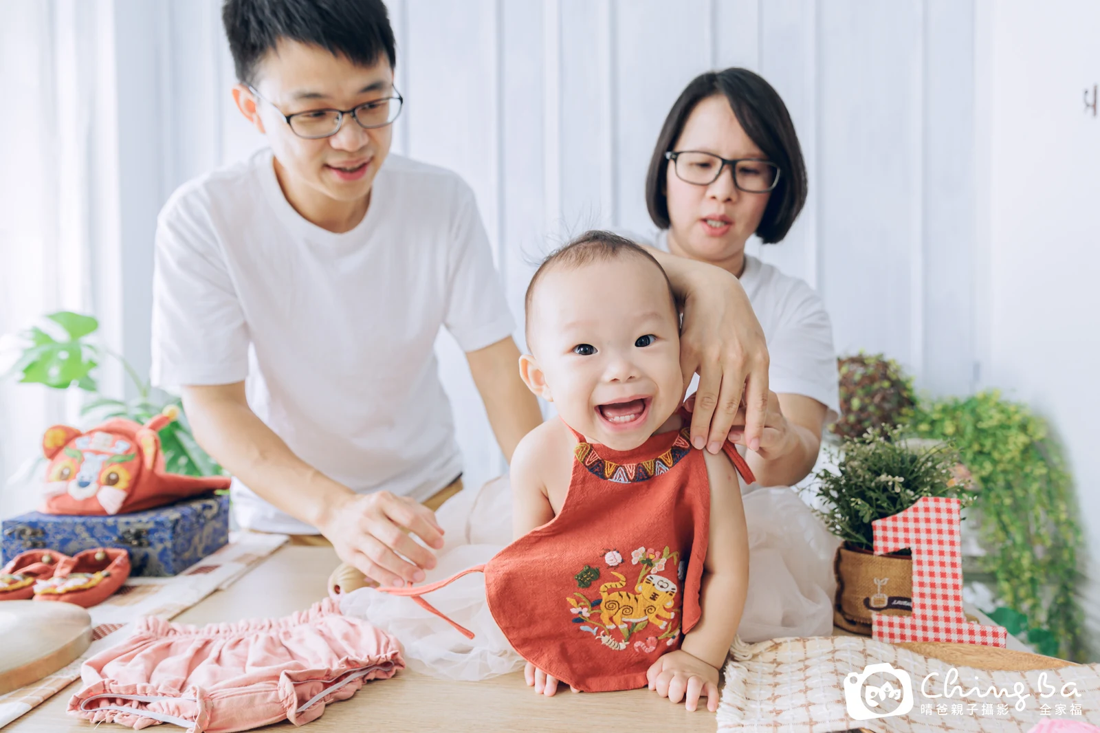 Mika周歲抓周儀式的紀錄（2023 年秋季）