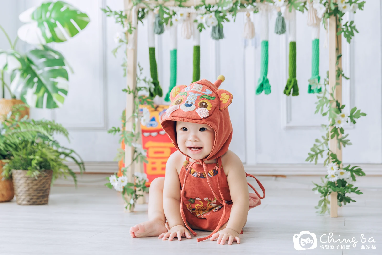 Mika周歲抓周儀式的紀錄（2023 年秋季）