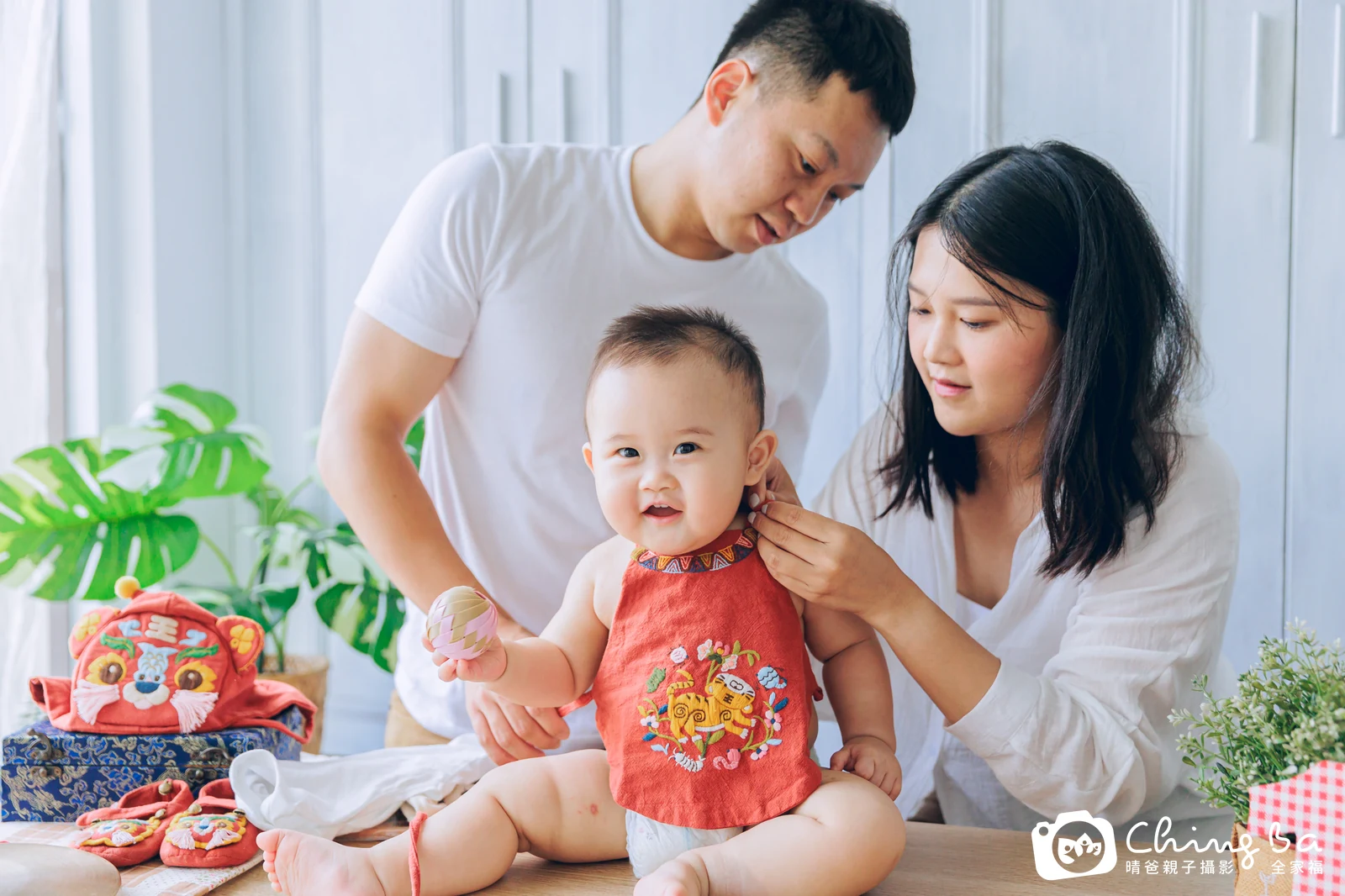 安安的抓周時光——晴爸親子攝影