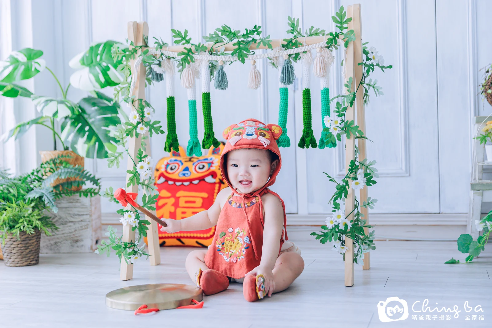 豐的抓周時光——晴爸親子攝影