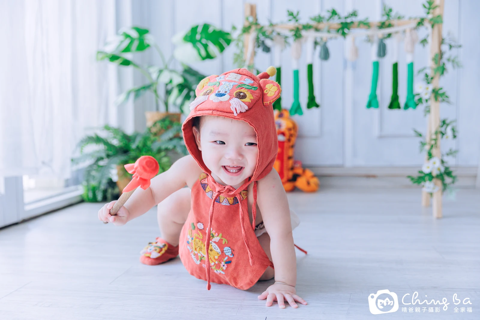 豐的抓周時光——晴爸親子攝影
