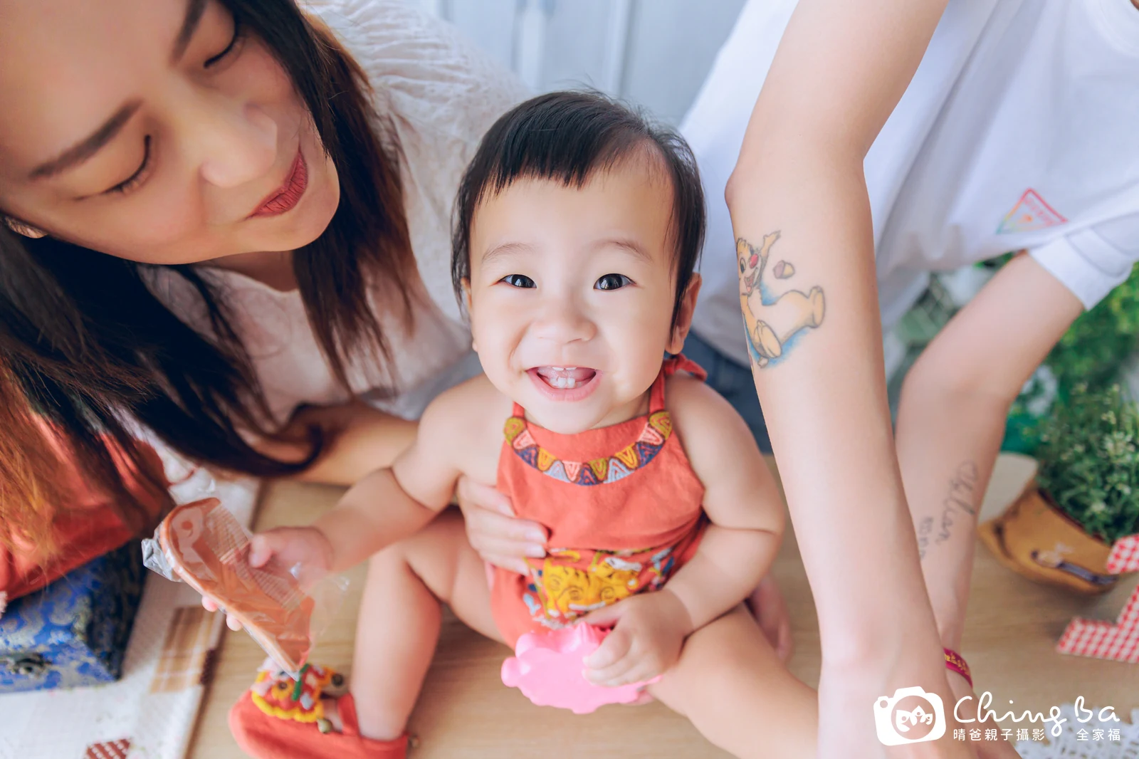 Lily的抓周時光——晴爸親子攝影
