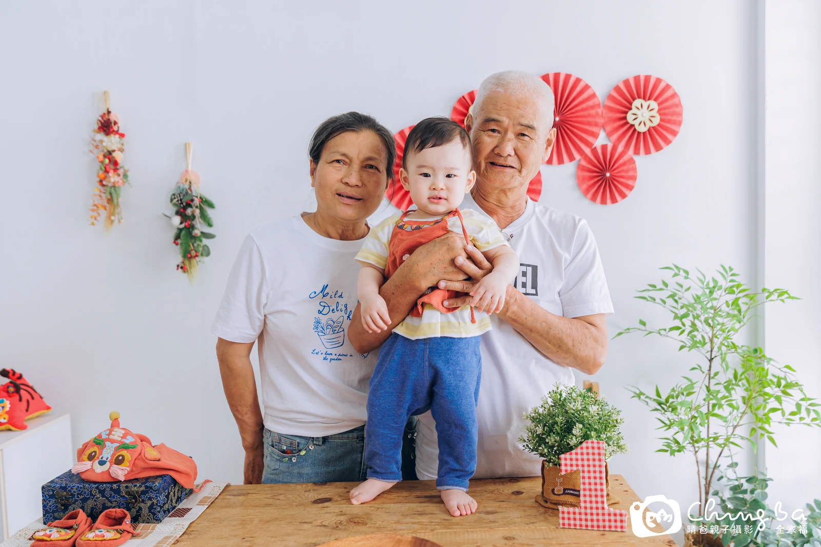 羲羲的抓周時光——晴爸親子攝影