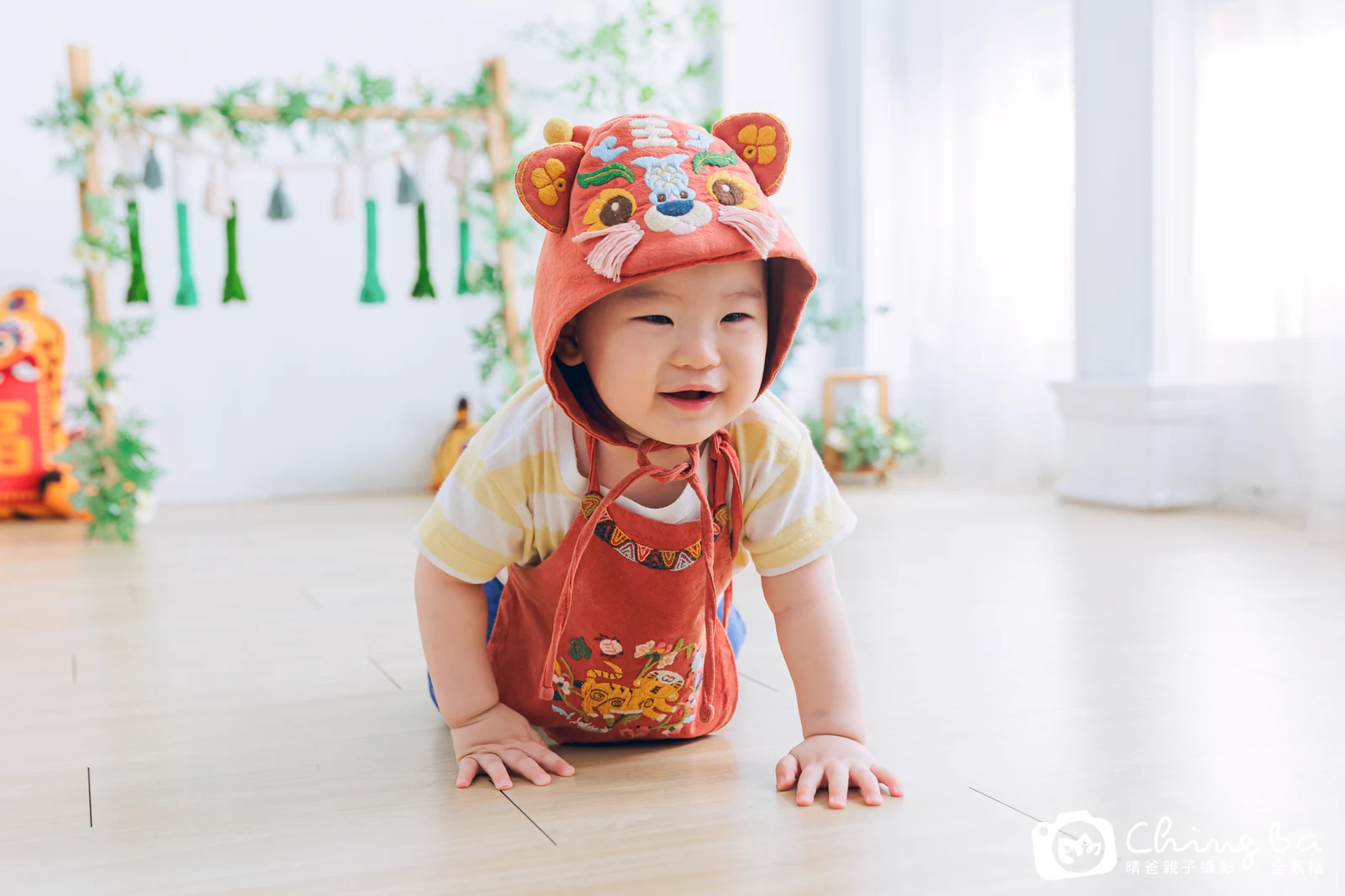 羲羲的抓周時光——晴爸親子攝影