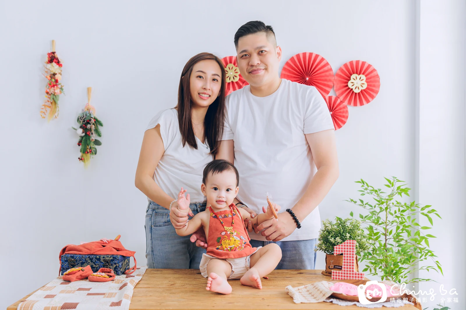 阿紝的抓周時光——晴爸親子攝影
