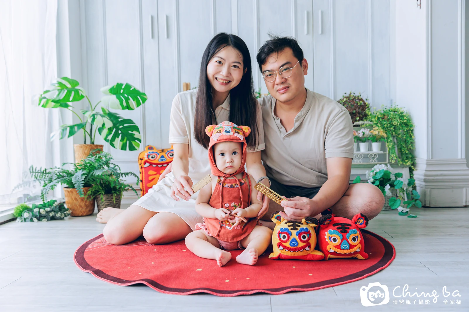 糯糯周歲抓周儀式的紀錄（2024 年秋季）
