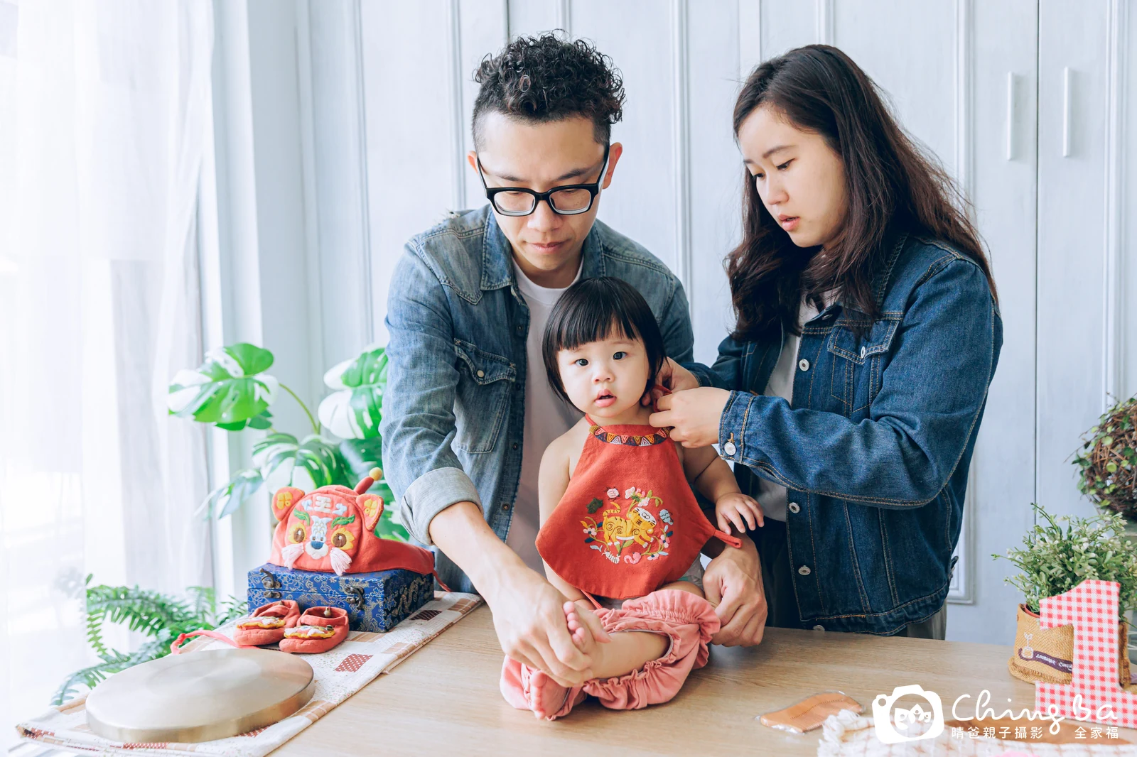 阿曦的抓周時光——晴爸親子攝影