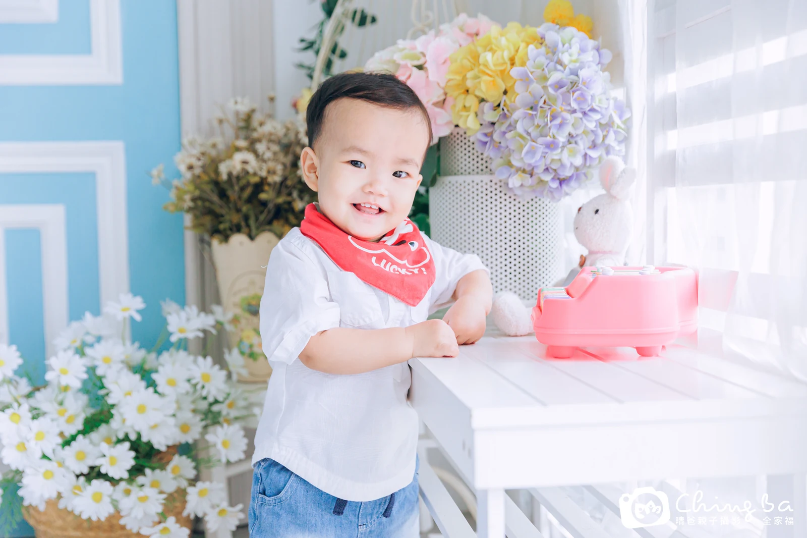 小家庭抓周拍作品|2023 年夏季|晴爸親子攝影