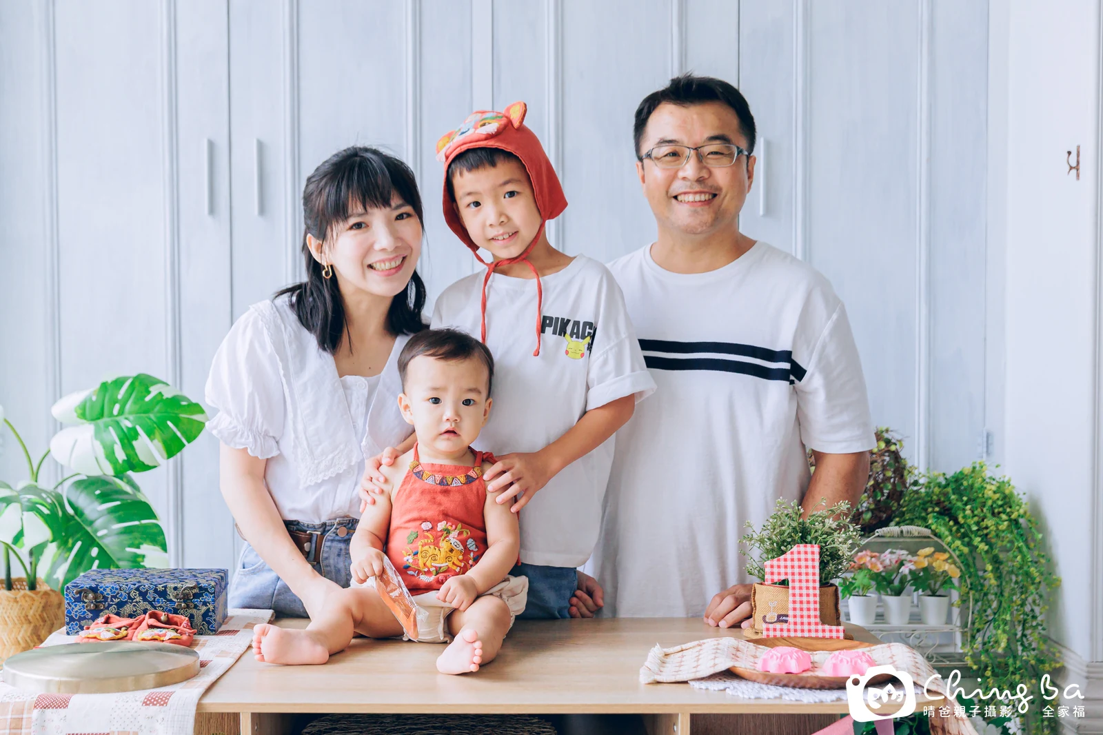 布布周歲抓周儀式的紀錄(2023 年夏季)
