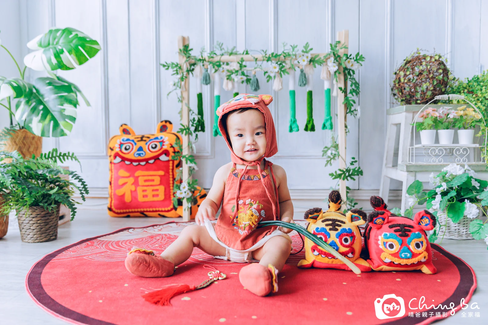 布布周歲抓周儀式的紀錄(2023 年夏季)