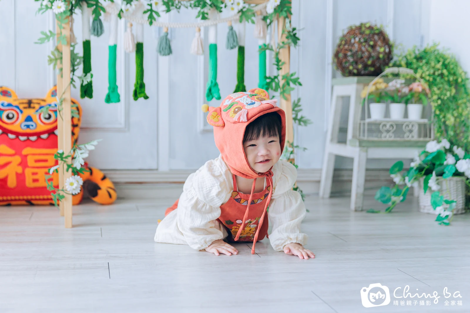 洋洋的抓周時光——晴爸親子攝影