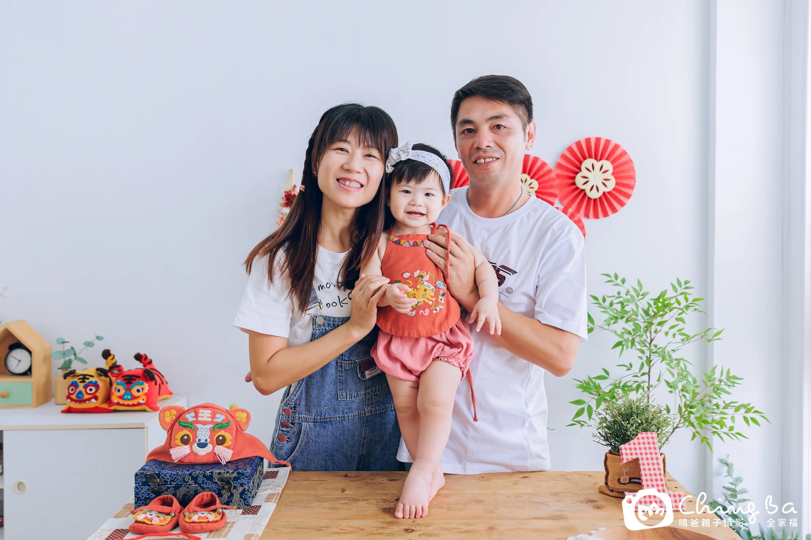 羽周歲抓周儀式的紀錄(2024 年夏季)