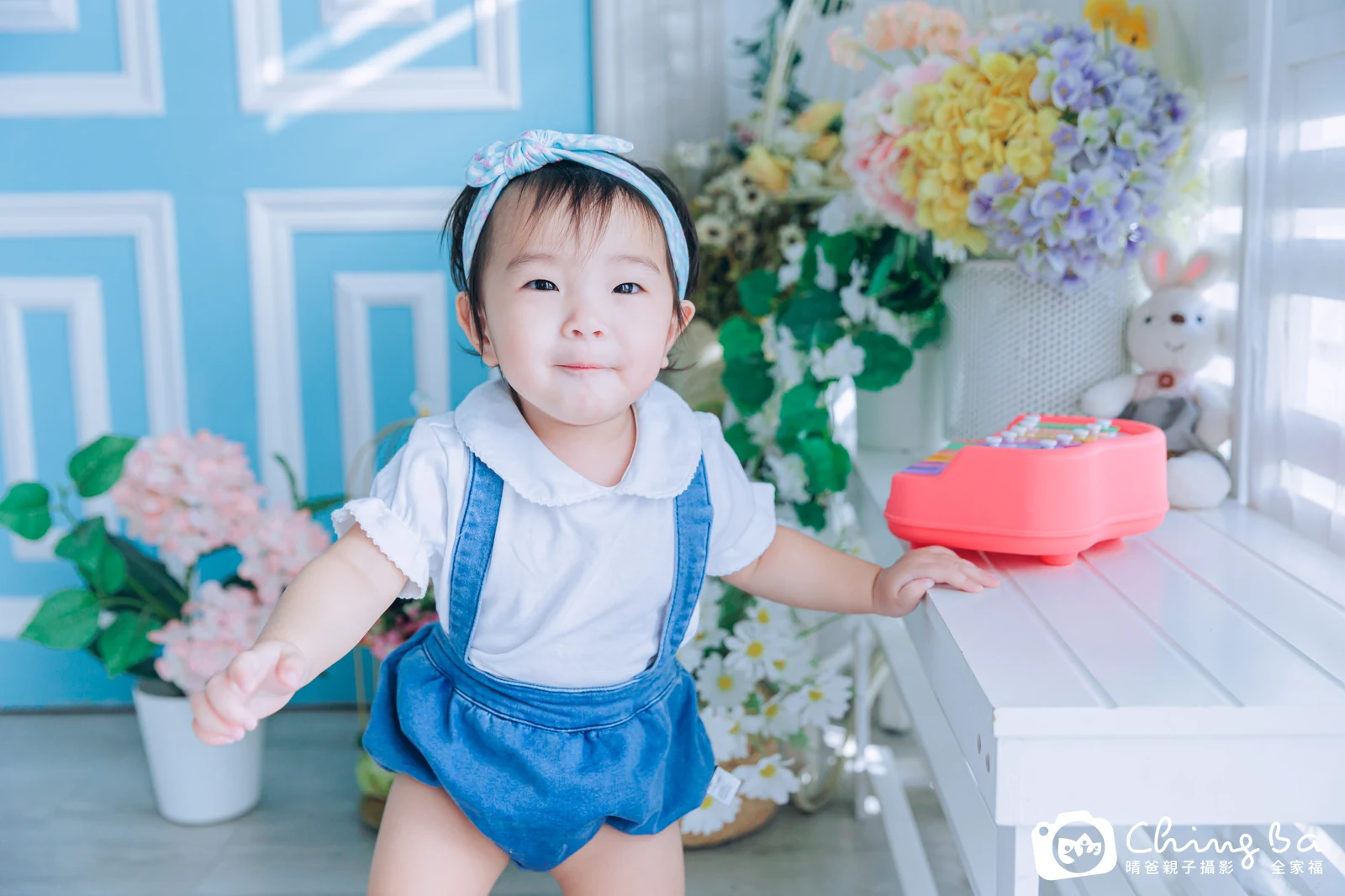 Yuna的抓周時光——晴爸親子攝影