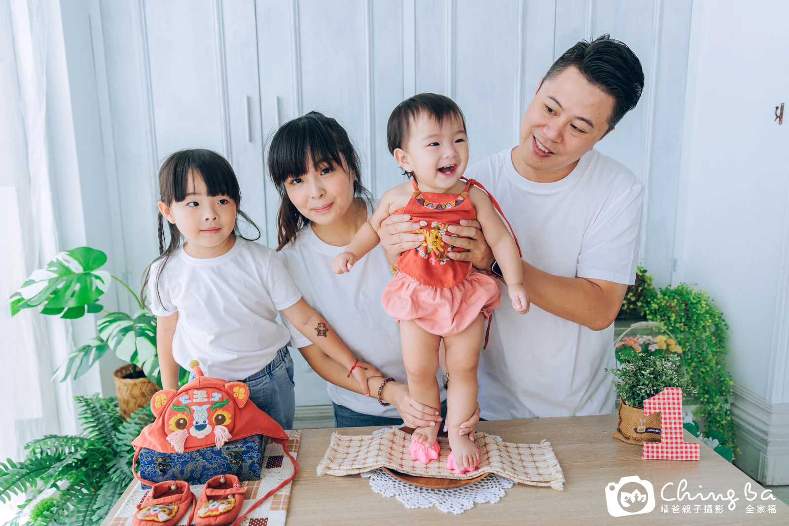 Yuna周歲抓周儀式的紀錄(2023 年冬季)