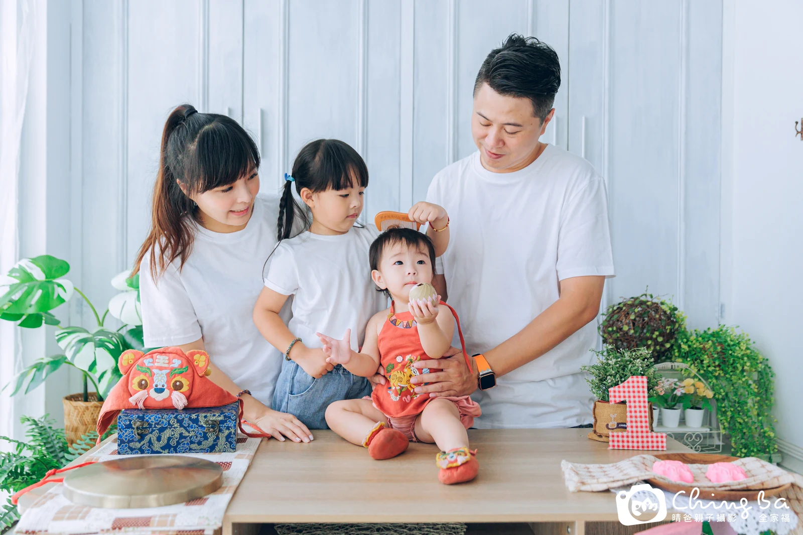 Yuna的抓周時光——晴爸親子攝影