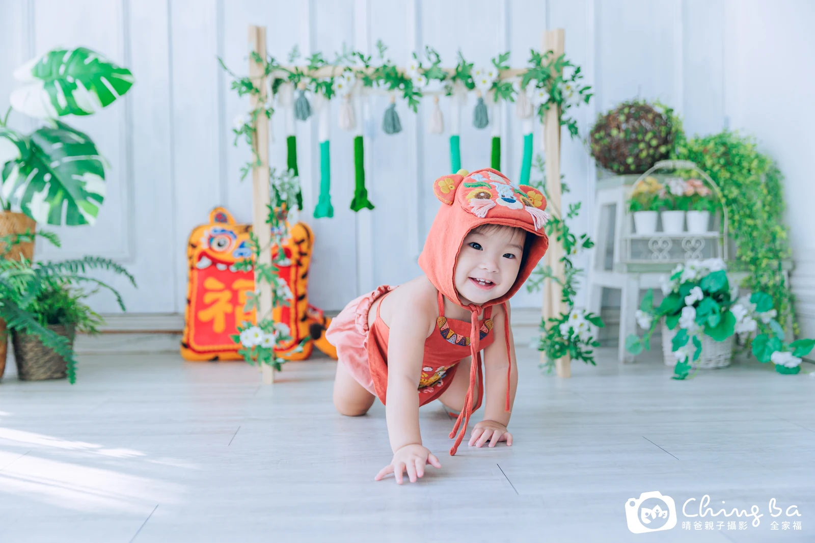 Yuna周歲抓周儀式的紀錄(2023 年冬季)