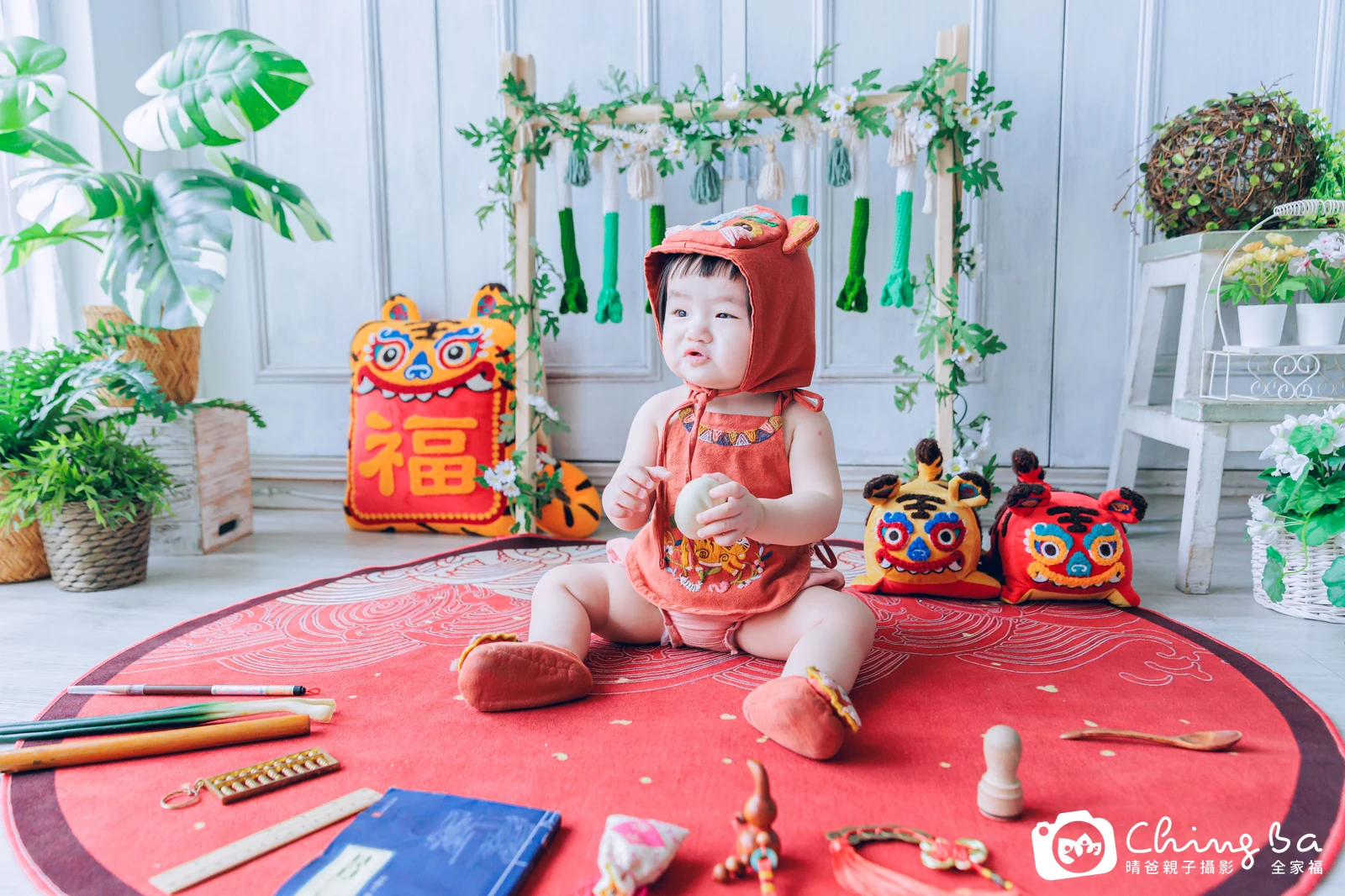 棠棠周歲抓周儀式的紀錄（2023 年秋季）
