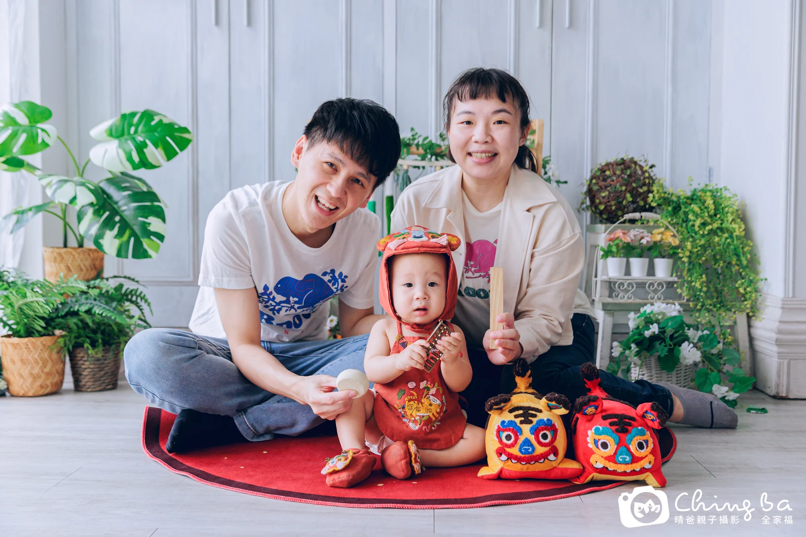 禾周歲抓周儀式的紀錄（2023 年春季）