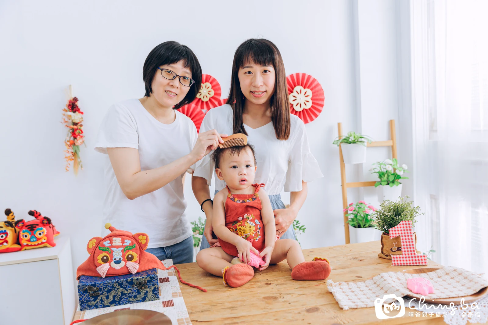 Mia周歲抓周儀式的紀錄（2023 年秋季）