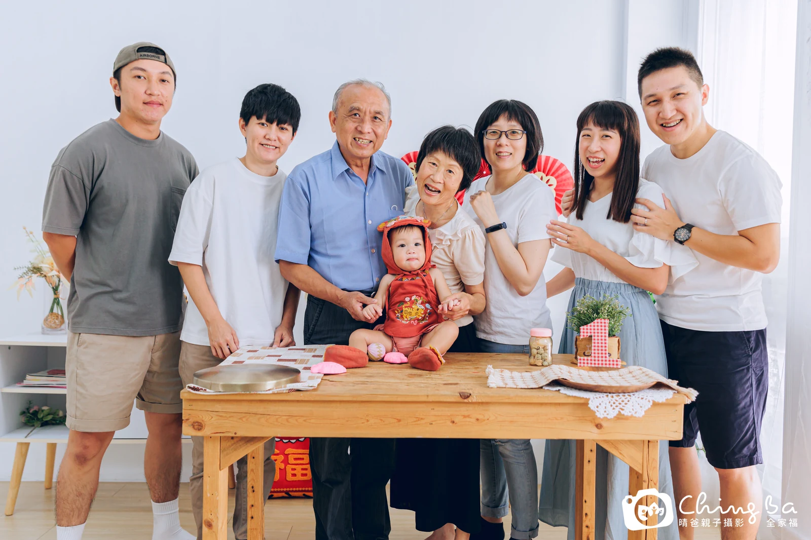 Mia的抓周時光——晴爸親子攝影