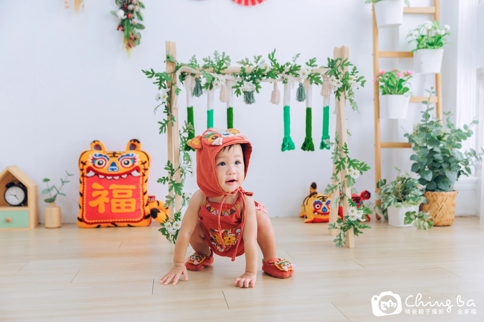 Mia周歲抓周儀式的紀錄（2023 年秋季）
