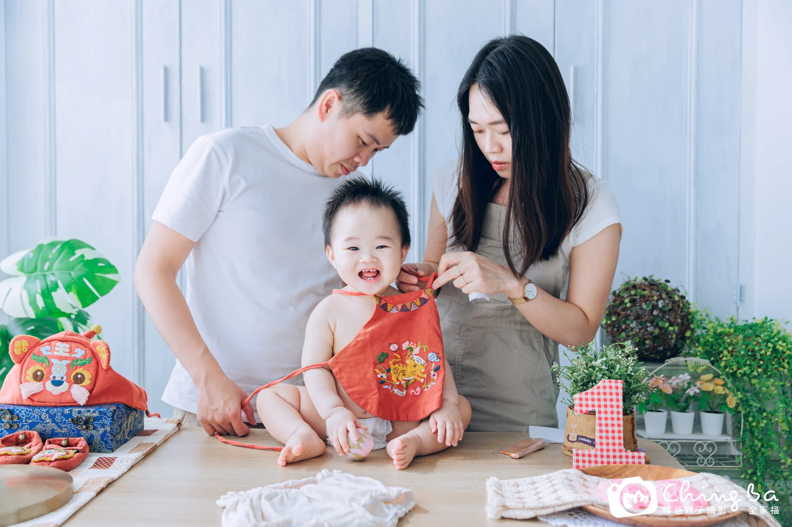 辰辰周歲抓周儀式的紀錄(2023 年秋季)