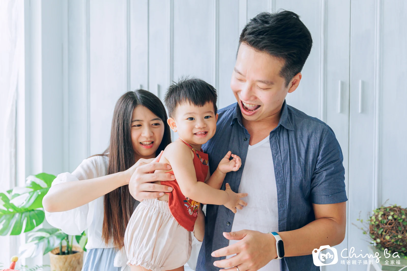 小家庭抓周拍作品|2022 年秋季|晴爸親子攝影