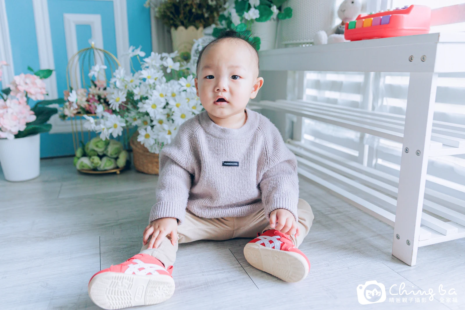 暘暘的抓周時光——晴爸親子攝影