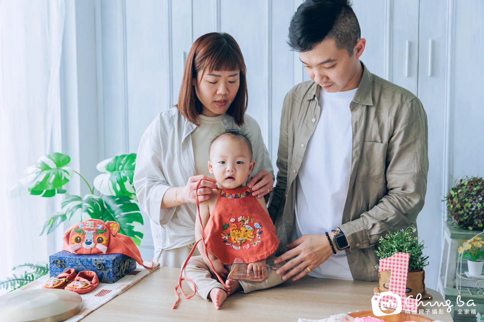 暘暘的抓周時光——晴爸親子攝影