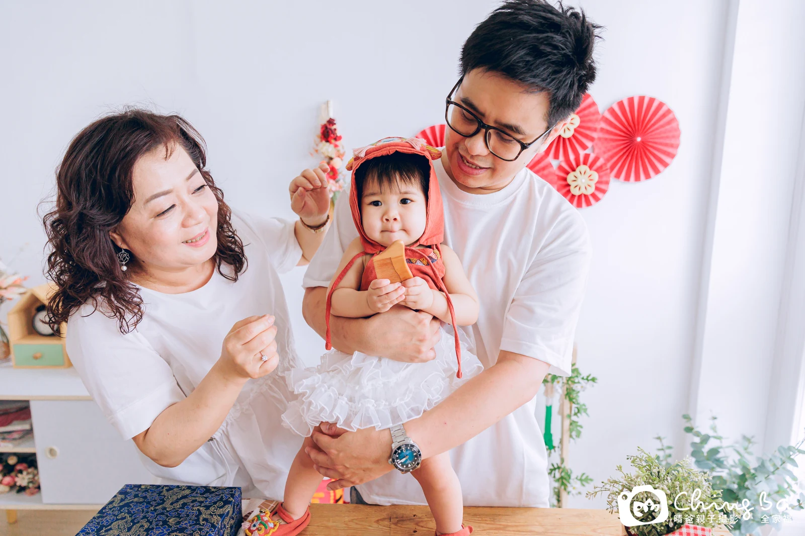 恩恩的抓周時光——晴爸親子攝影