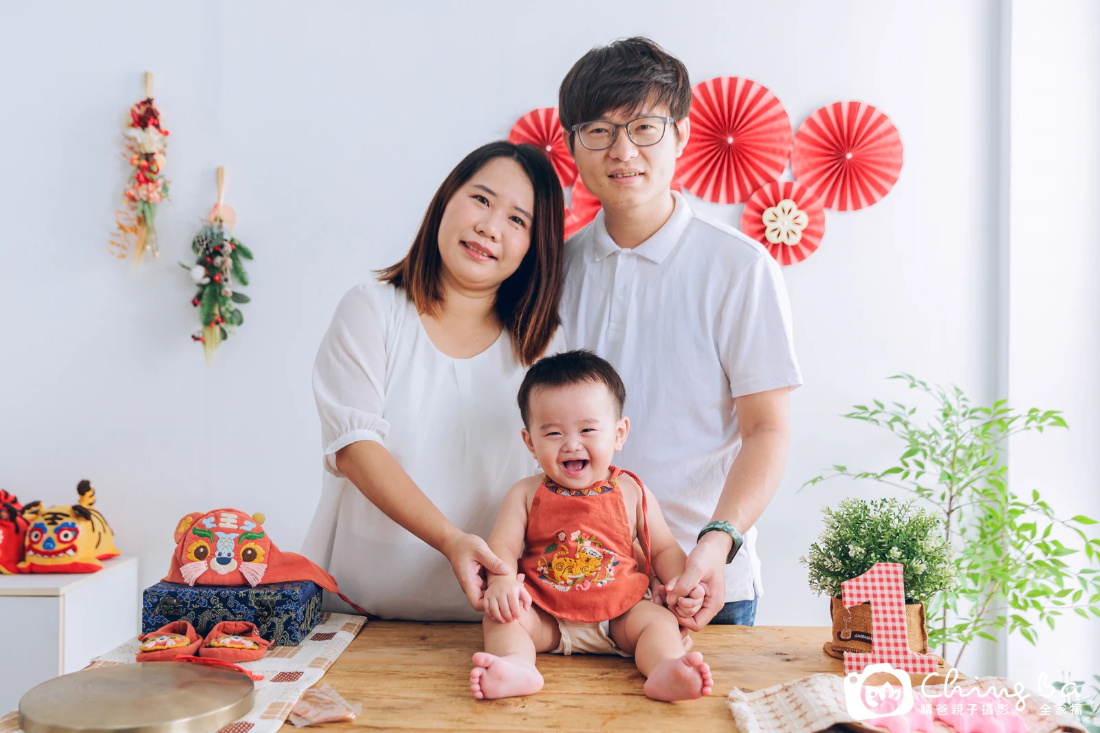 小粉粿周歲抓周儀式的紀錄(2025 年秋季)