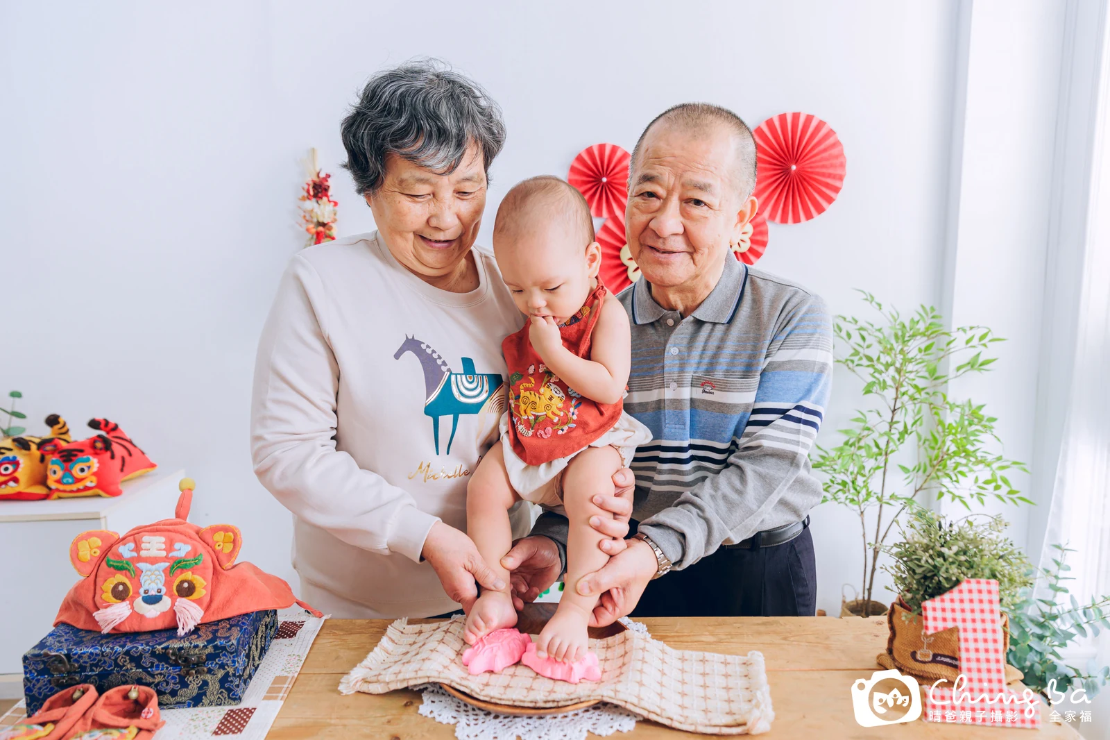 宥宥的抓周時光——晴爸親子攝影