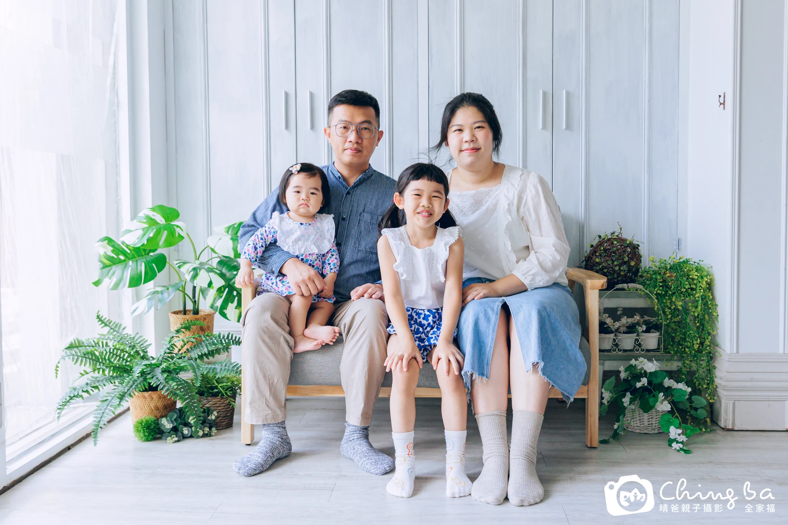 小荳子的台中小家庭抓周拍攝現場