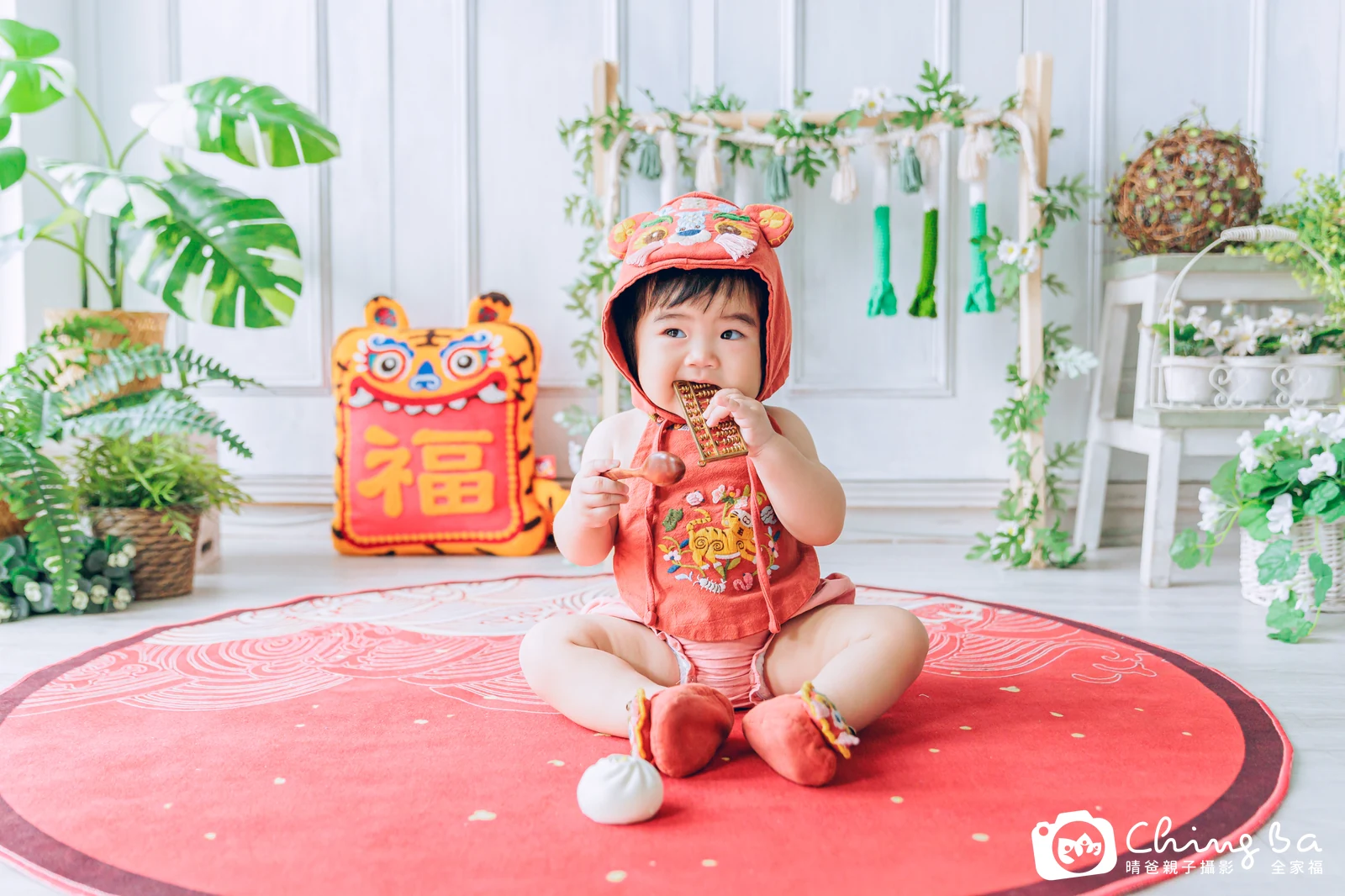 小家庭抓周拍作品|2022 年冬季|晴爸親子攝影