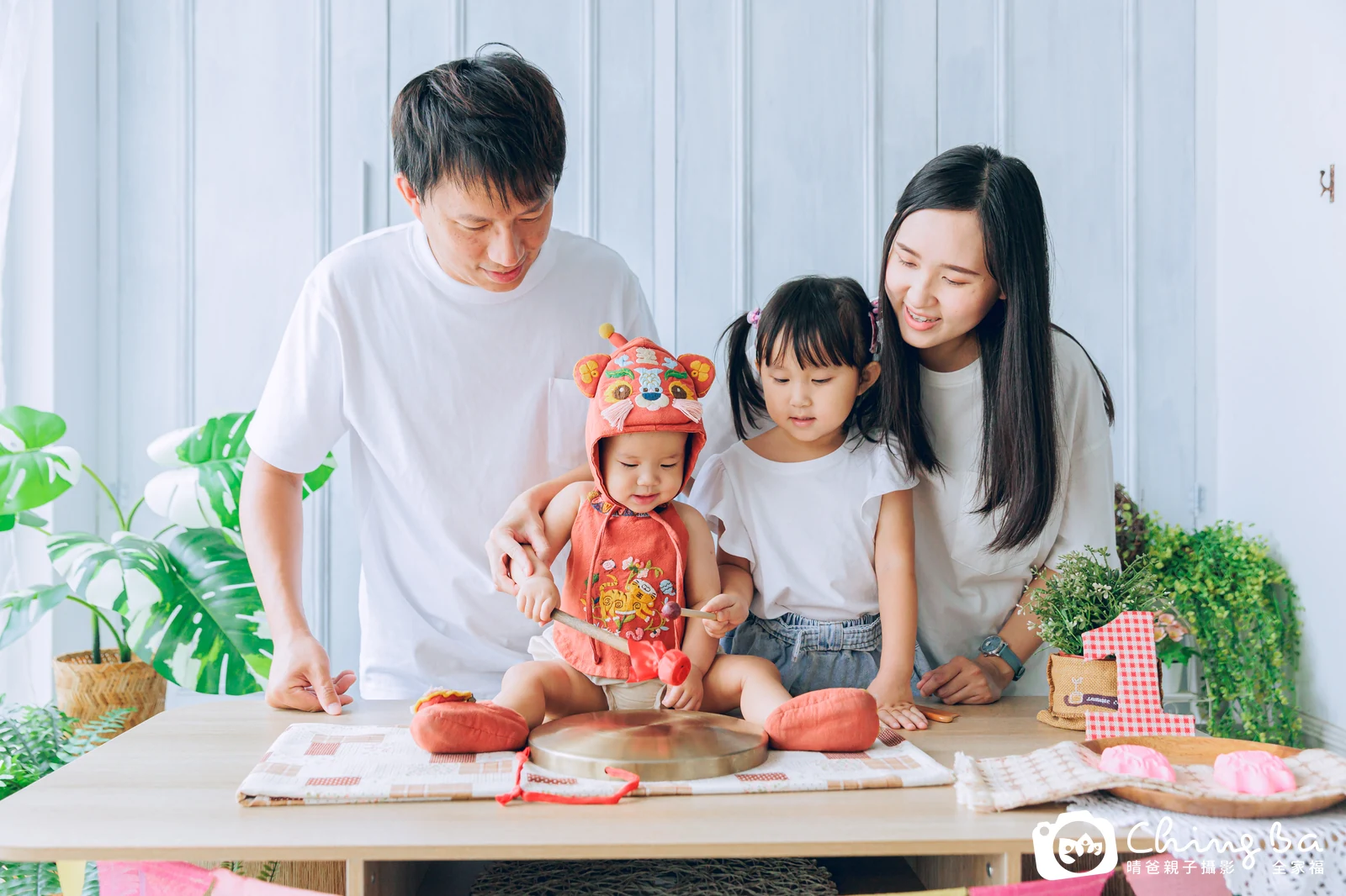 瑞瑞的抓周時光——晴爸親子攝影