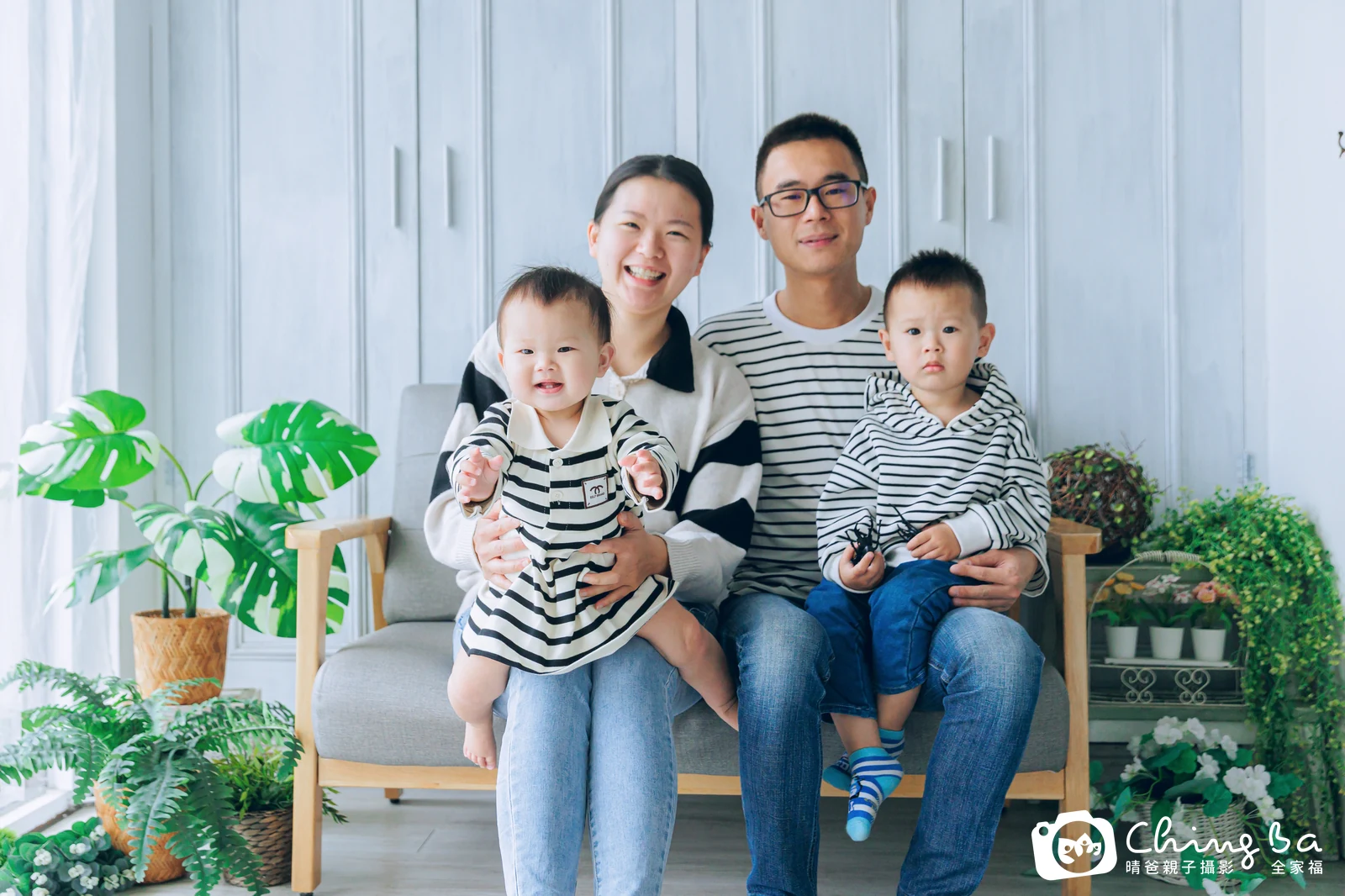 妹妹的台中小家庭抓周拍攝現場