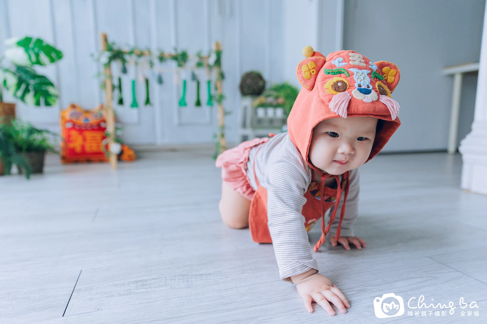 妹妹周歲抓周儀式的紀錄(2025 年春季)