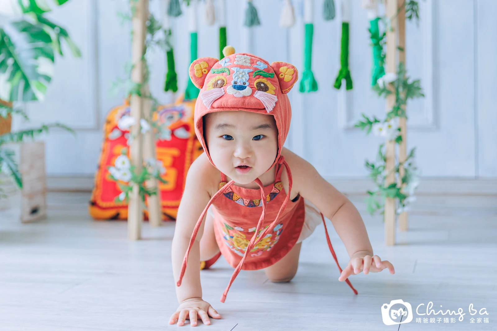 瀚周歲抓周儀式的紀錄（2024 年夏季）