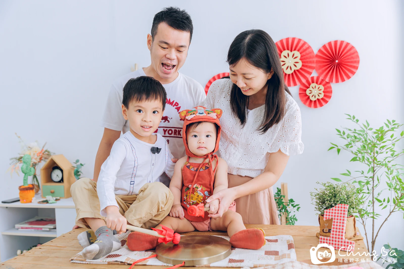琦的抓周時光——晴爸親子攝影