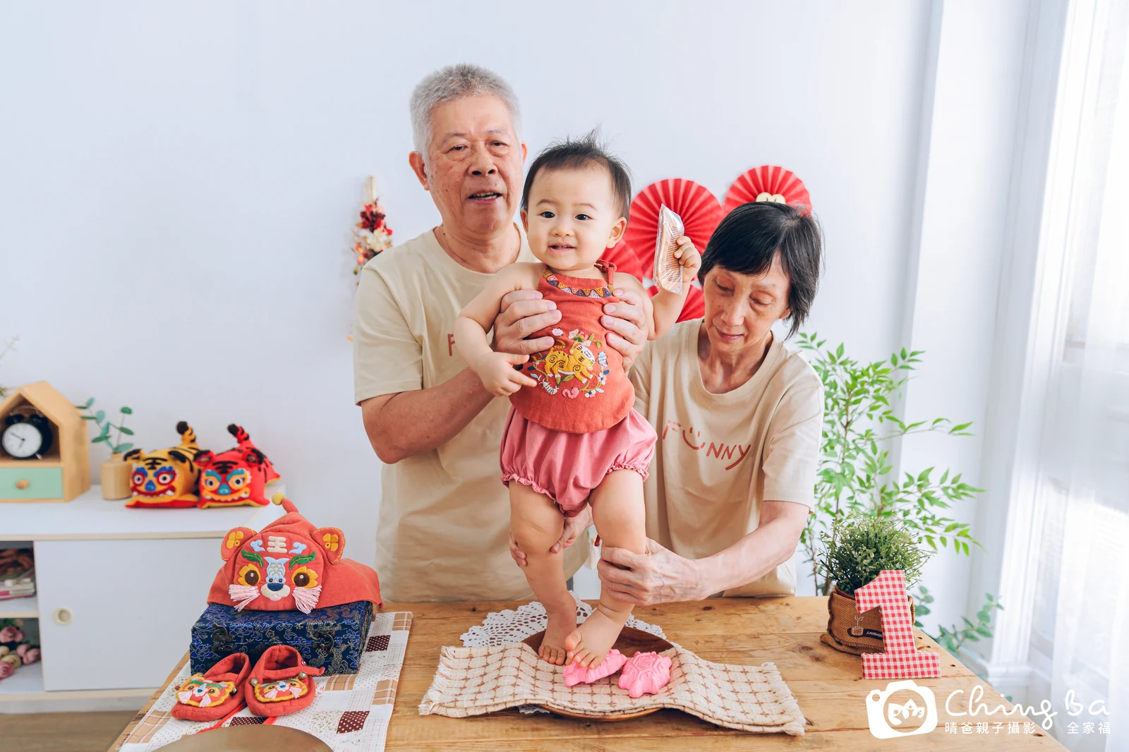 霓霓的抓周時光——晴爸親子攝影