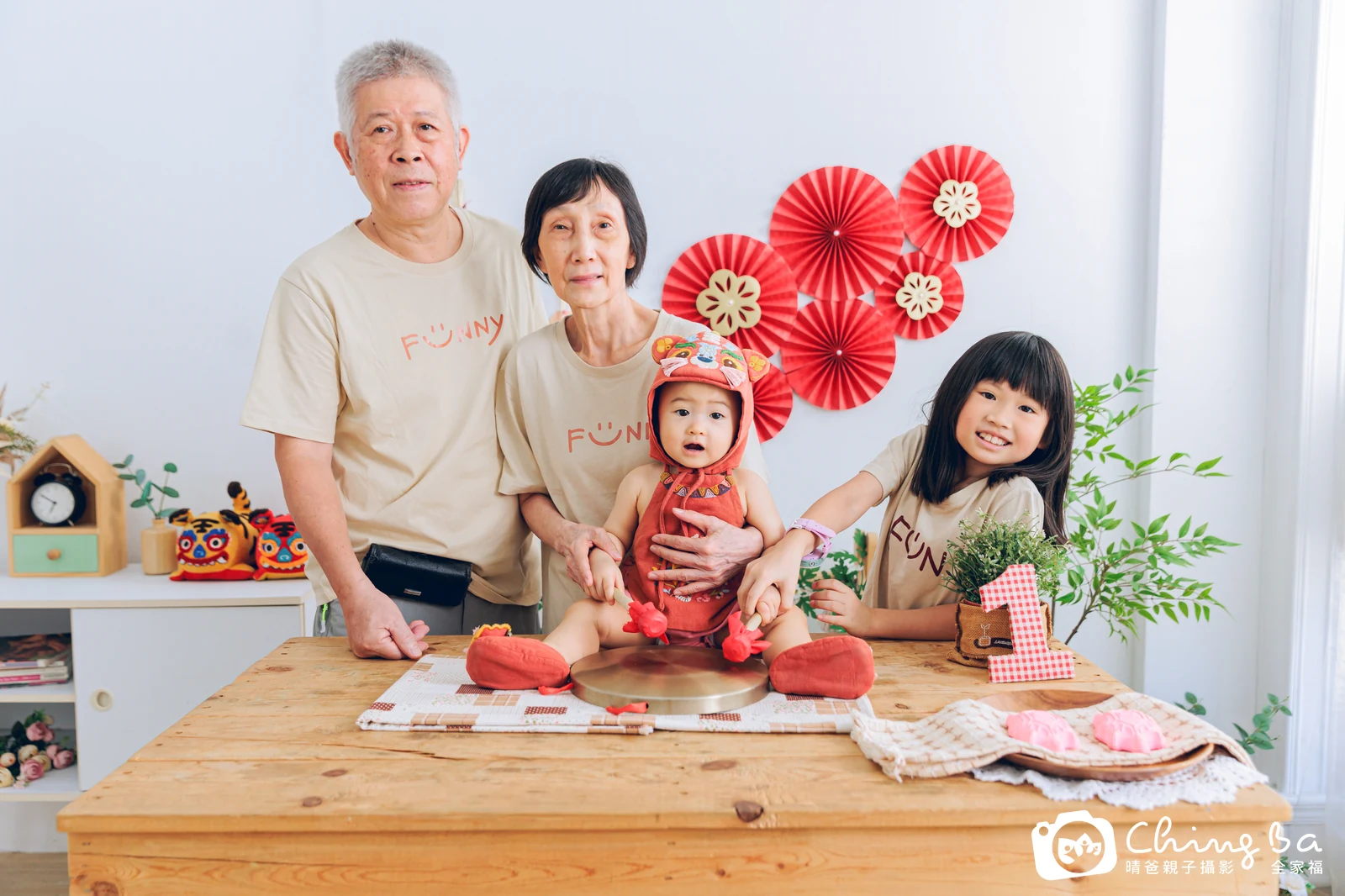 霓霓的抓周時光——晴爸親子攝影
