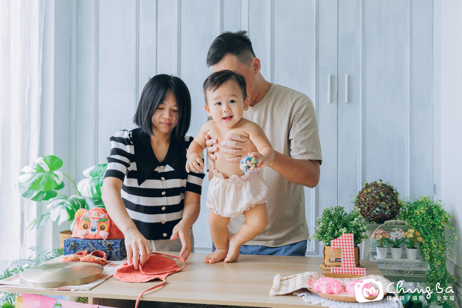 Q寶的抓周時光——晴爸親子攝影