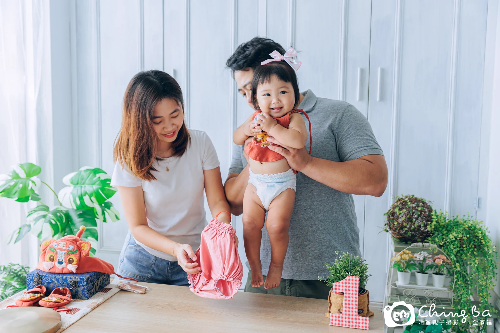 Ollie的抓周時光——晴爸親子攝影