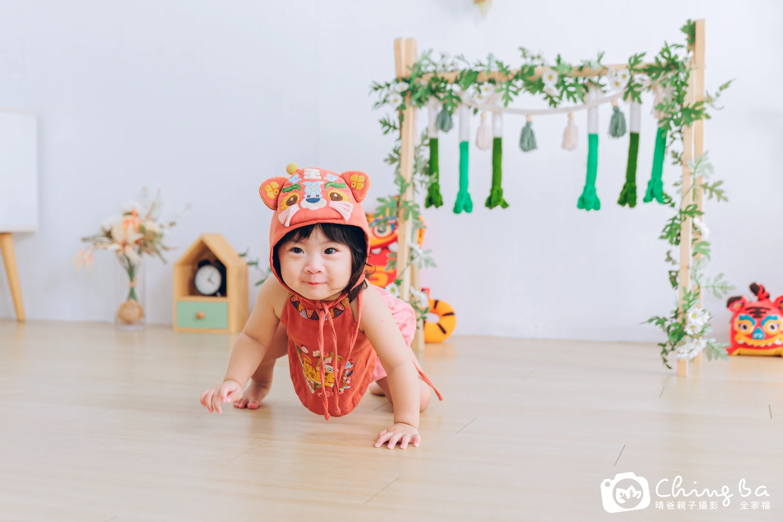 小蘇打的抓周時光——晴爸親子攝影