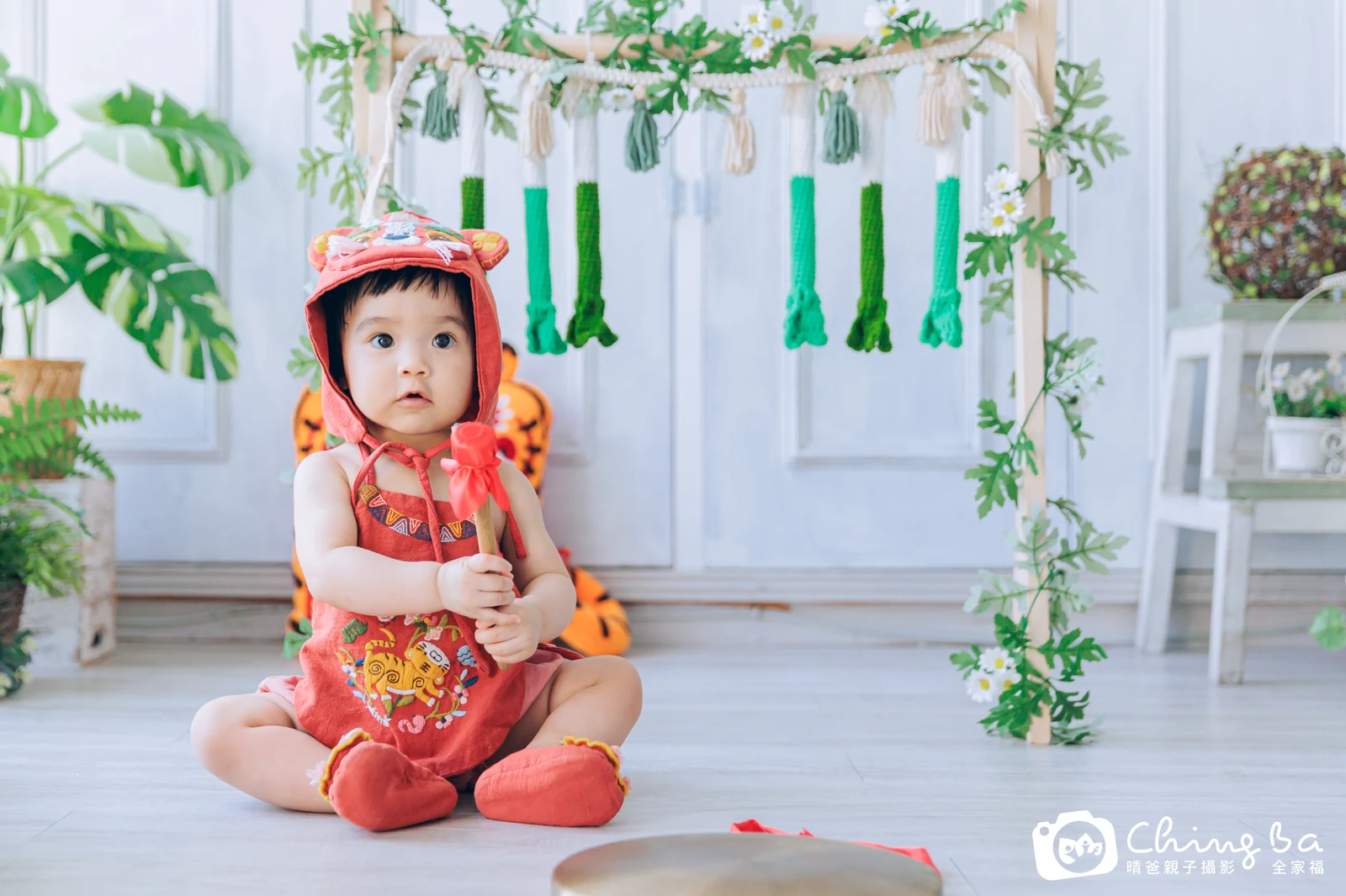 芝芝周歲抓周儀式的紀錄（2022 年秋季）